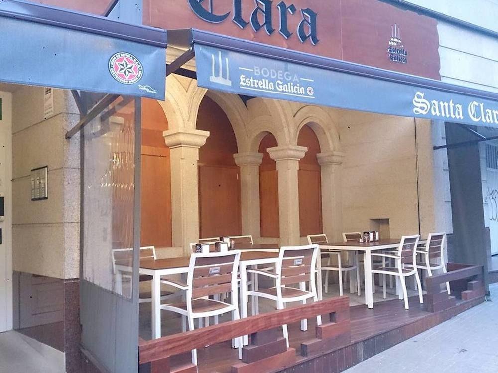 Pension Santa Clara A Coruña Buitenkant foto